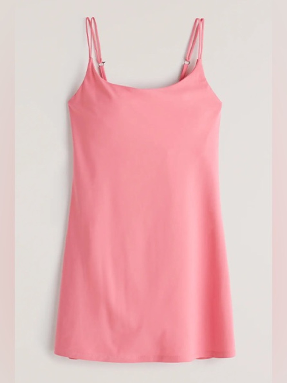 Abercrombie and Fitch Pink Mini Athletic Dress XXL Tall NWT Built in Shorts